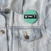 Getränk, Schlaf und Friseursalons Button (Beispiel)