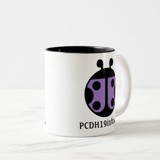 Getränk-Tasse des Bündnis-PCDH19 Zweifarbige Tasse (VorderseiteRechts)