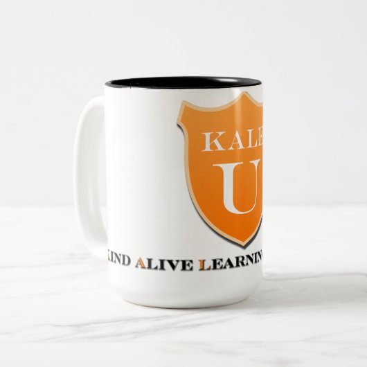 Getränk-Tasse des Kohl-U Zweifarbige Tasse (Vorderseite Links)