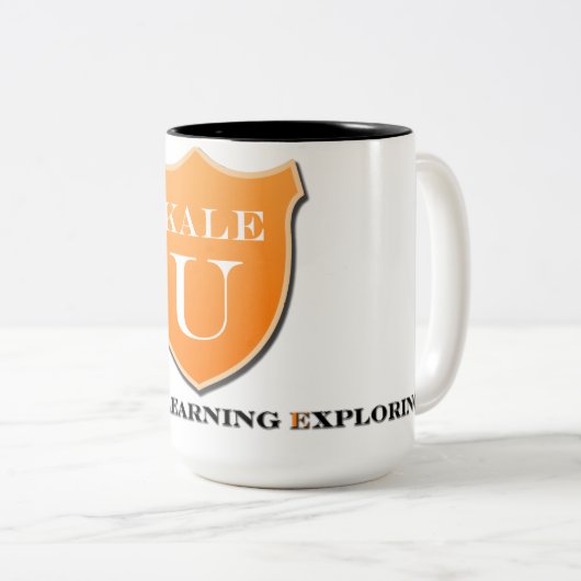 Getränk-Tasse des Kohl-U Zweifarbige Tasse (VorderseiteRechts)