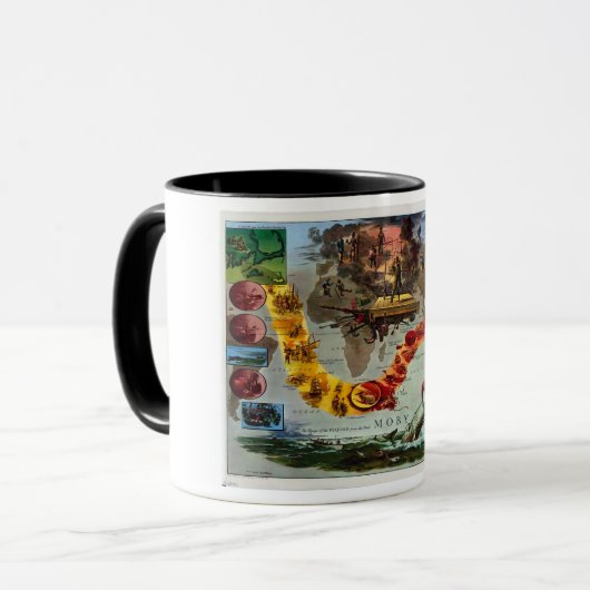 Getränk wie ein Wal (Moby Dick) Tasse (Vorderseite Links)