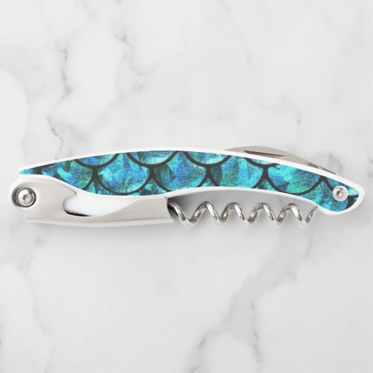 Getränk wie eine Meerjungfrau Kellnermesser (Vorderseite)