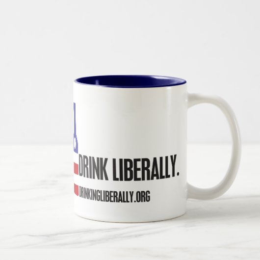 Getränk Zwei-Tonte liberal Tasse (Rechts)