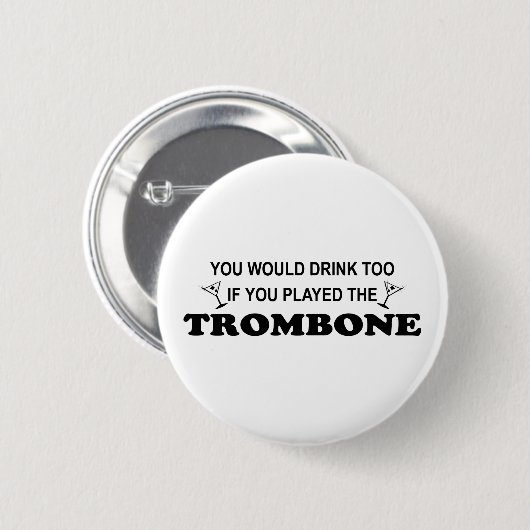 Getränkauch - Trombone Button (Vorne & Hinten)