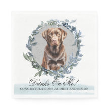 Getränke auf Eukalyptus Floral und Schokolade Labr