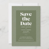 Getränke auf unserer sonnigen Hochzeit retten das Save The Date (Rückseite)