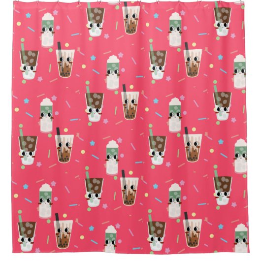 GETRÄNKE DUSCHVORHANG (Vorderseite)