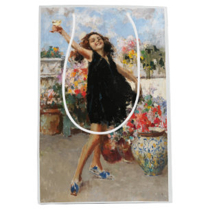 Getränke Feier Toast (von Vincenzo Irolli) Mittlere Geschenktüte