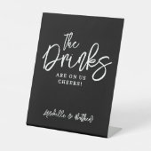 Getränke Frei Bar Schild (Vorderseite)