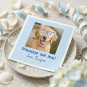 Getränke Gehen Auf Mich Niedlich Lustig Foto Moder Serviette