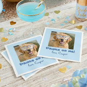 Getränke Gehen Auf Mich Süß Lustiges Foto Moderne  Serviette