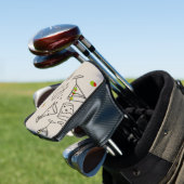 Getränke Golf Putter Abdeckung Headcover (In Situ)