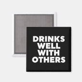 Getränke gut mit anderen magnet (Vorderseite/Rückseite)