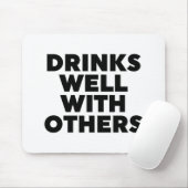 Getränke gut mit anderen mousepad (Mit Mouse)