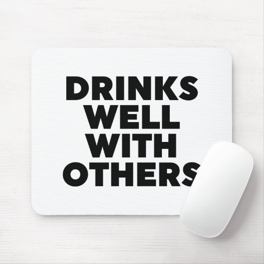 Getränke gut mit anderen mousepad (Mit Mouse)