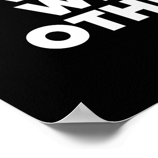 Getränke gut mit anderen poster (Ecke)