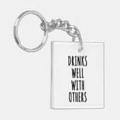 Getränke gut mit anderen schlüsselanhänger (Vorderseite links)