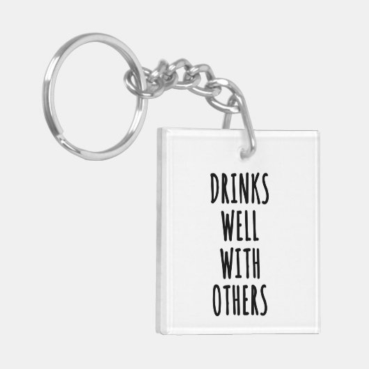 Getränke gut mit anderen schlüsselanhänger (Vorderseite links)