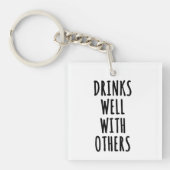 Getränke gut mit anderen schlüsselanhänger (Vorderseite)