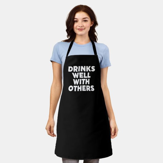 Getränke gut mit anderen schürze (Getragen)