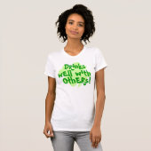 Getränke gut mit anderen T-Shirt (Vorne ganz)
