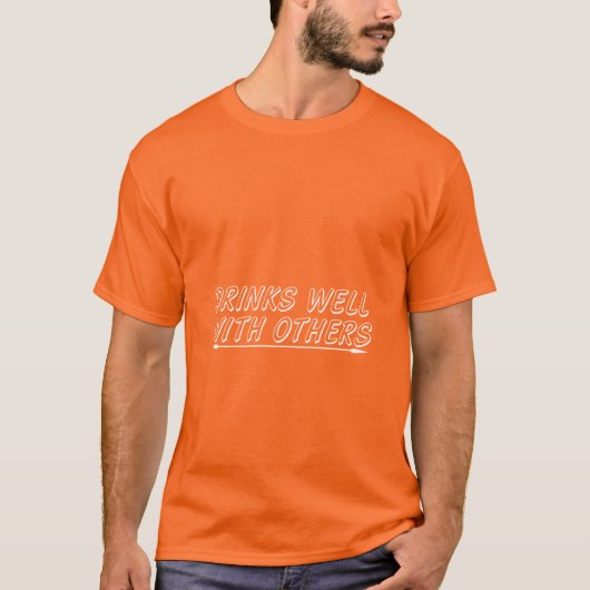Getränke gut mit anderen T-Shirt (Vorderseite)
