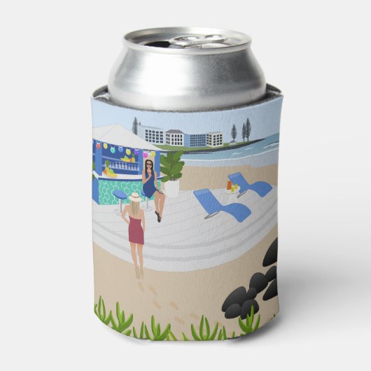 Getränke im Beach Bar Dosenkühler (Kanne Vorderseite)