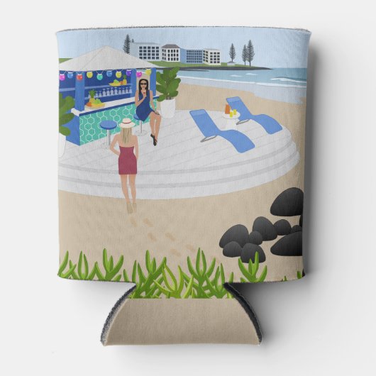 Getränke im Beach Bar Dosenkühler (Vorderseite)