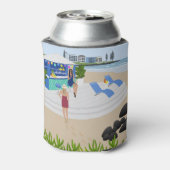 Getränke im Beach Bar Dosenkühler (Kanne Rückseite)