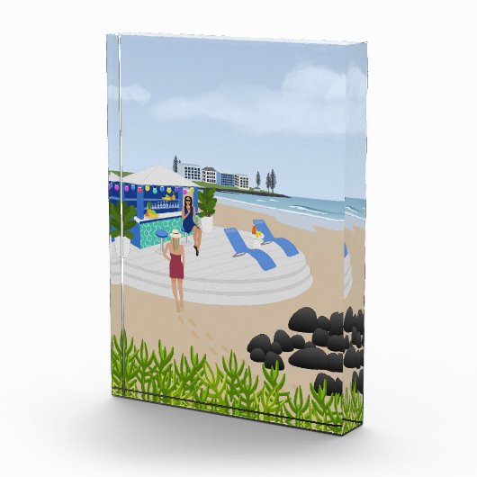 Getränke im Beach Bar Fotoblock (Rechts)