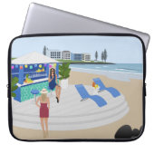 Getränke im Beach Bar Laptopschutzhülle (Vorderseite)