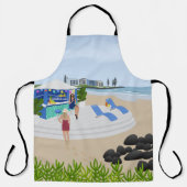 Getränke im Beach Bar Schürze (Vorderseite)