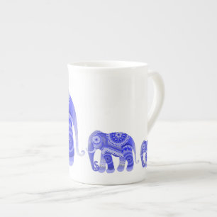 GETRÄNKE MIT COOLER BLUE ELEFANTASIE TASSE