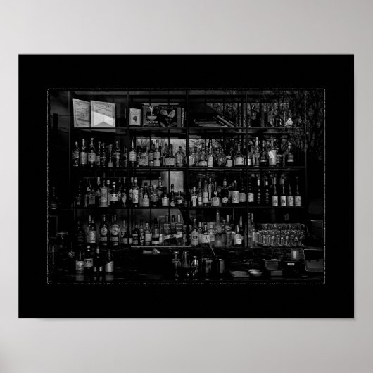 Getränke Nr. 2 mit Rand Poster (Vorne)