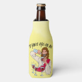 Getränke sind auf mir. flaschenkühler (Flaschenvorderseite)