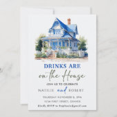 Getränke sind im hauseigenen Party. Einladung (Vorderseite)