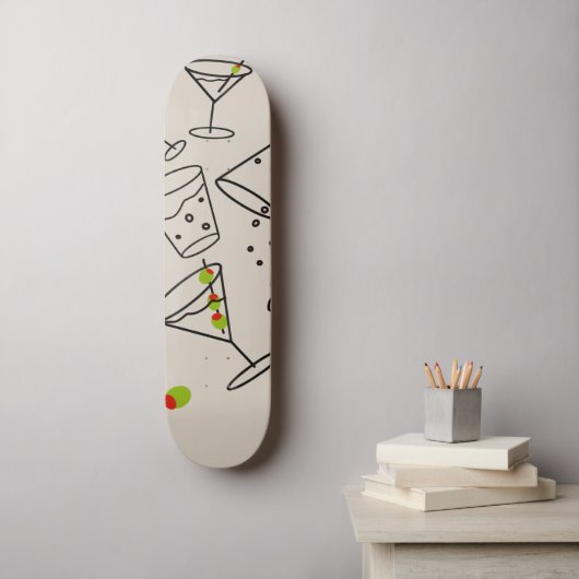 Getränke Skateboard (Wandkunst)