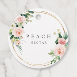 Getränke Tags Cocktails Mimosa Geschenkanhänger