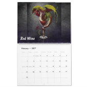 Getränke und Drache-Kalender Kalender (Feb 2027)