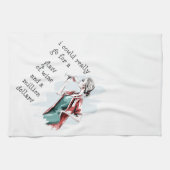 Getränke- und Geldwünsche Geschirrtuch (Horizontal)