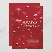 Getränke und Getränke Einladung (Vorne/Hinten)