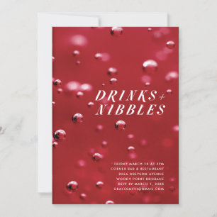 Getränke und Getränke Einladung