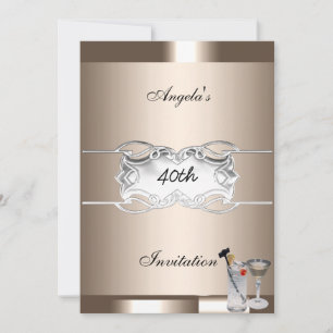 Getränke- und Kaffee-Party-Einladung Einladung