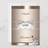 Getränke und Party Einladung (Vorderseite)