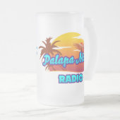 Getränkebecher hoch mattglas bierglas (VorderseiteRechts)