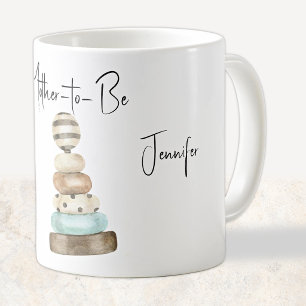 Getränkebecher Mutter-to-Be Vintage Stapelringe Sp Kaffeetasse