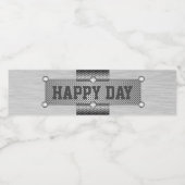 Getränkedosen aus Metall und Stahl Wasserflaschenetikett (Einzelnes Label)