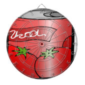 Getränkedosengetränk Dartscheibe (vorne)