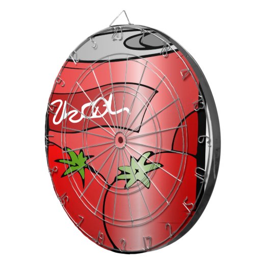 Getränkedosengetränk Dartscheibe (Vorderseite rechts)