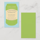 Getränkehändler Aluminium kann individuell angepas Visitenkarte (Vorne/Hinten)